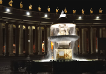 Photo der Petersplatz im Vatikan - Rom